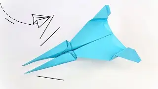 SPECIAL PAPER PLANE ( Fly sooo far ) 🛩️ Paper airplane