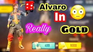 ALVARO CHARACTER IN GOLD 🔥|| HOW TO GET ALVARO CHARACTER IN GOLD