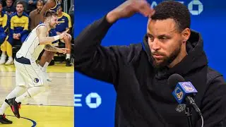 Stephen Curry Reacts to Luka Doncic's 45-PTS TRIPLE-DOUBLE vs Warriors