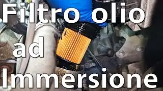 Sostituzione filtro olio motore ad immersione (Opel Corsa 1.2 A12XER)