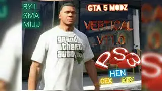 GTA5/GTA V VERTICAL MOD MENU FOR HEN/CEX/DEX