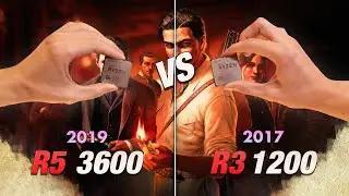 Ryzen 5 3600 vs Ryzen 3 1200 - Comparison in 2025