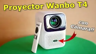 Wanbo T4 projector!! ...I never thought I'd try it at 200 inches 👀