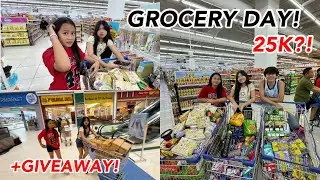 CHLOE & ALTHEA DECIDE OUR GROCERY! (ANG DAME 😩) + GIVEAWAY!