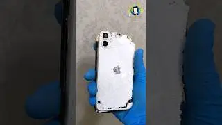 iPhone Destroyed to Restoration Convert 11 to 15 Pro #11to15pro #iphone11convertiphone15pro #shorts