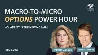 Volatility Is The New Normal / Macro-To-Micro Options Power Hour / Feb 26, 2025