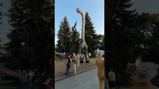 Парк юрского периода в Музеон |  Динозавры в Москве