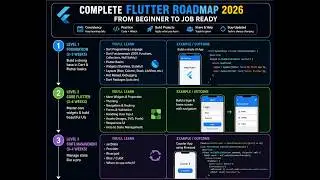 Complete Flutter Roadmap 2026 🚀 | Beginner to Job Ready Developer