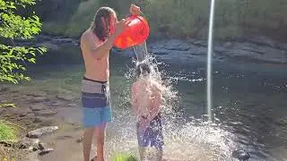 Dowsing at Survival Camp for Teenagers 2024