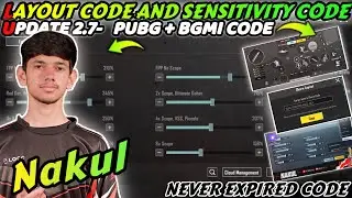 UPDATE 2.7 | BLIND NAKUL SENSITIVITY | NAKUL SENSITIVITY CODE | NAKUL CONTROL CODE | BLIND NAKUL