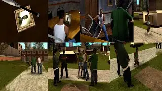 GTA SA - Big Smoke, Sweet & Kendl Cutscene Fix Mod