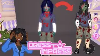 DRAWING DRESS TO IMPRESS ( + IT GIRL) OUTFITS AS MY OC’S HALLOWEEN COSTUMES #dti #roblox #itgirl