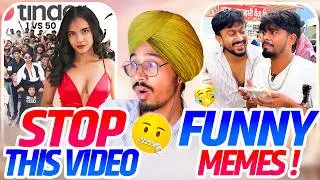 Reacting to Tinder Memes 💀 | Funny Meme 😂