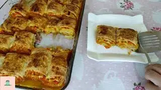 MUHTEŞEM LEZZETLİ EL AÇMASI BALKABAKLI BÖREK💯 &BÖREK TARİFLERİ