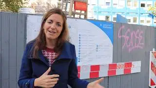 Sanierung Ruffinihaus:  Besuch mit Kommunalreferentin Kristina Frank