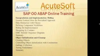 SAP OO ABAP Online Training