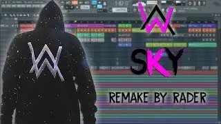 Alan Walker - Sky 2017 [Fl Studio Remake] FLP