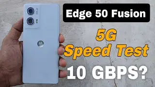Moto Edge 50 Fusion - Jio 5G Speed Test, Network Issues?