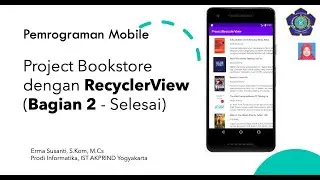 Lanjutan Membuat Project List Bookstore dengan RecyclerView (Bagian 2 - Selesai)