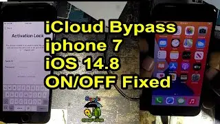 How to iCloud Bypass | iphone 7 | iOS 14.8 Bypass 2021 | ON/OFF Fixed
