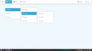 Responsive mega menu using html and css only