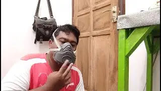 RESPIRATOR 3M 3200 UNBOXING DAN REVIEW