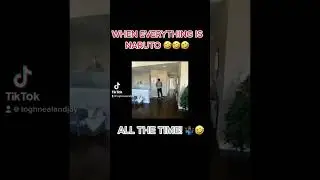 WHEN NARUTO IS LIFE! LOL (Naruto Running) 🤷🏾‍♂️🤣￼#tiktok