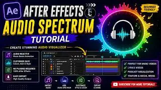 After Effects Audio Spectrum Tutorial | Create Music Visualizer Without Plugins | FCP