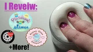 FAMOUS vs BEGINNING SLIME SHOP REVIEW! INCLUDES PARAKEET SLIMES' ONE THICC BIH!