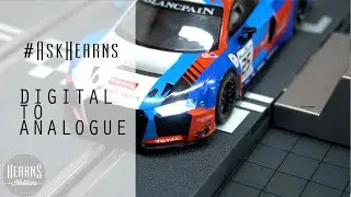 How to Switch SCX Digital  slot cars to Analog | 