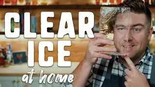 CLEAR ICE for cocktails at home