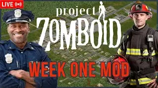 Getting A Job With The Week One Mod - Project Zomboid Live!