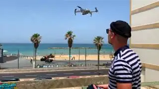 Tel-Aviv dji mavic air 2, качество видео, Израиль