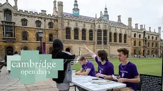 College tour at the 2023 Cambridge Open Days | 