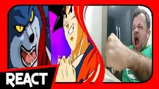 REACT GOKU VS MEGAZORD - ANÁLISE MIL GRAU DO EP 81 DRAGON BALL SUPER (TIO BLACK) | ‹ TIAGO REACT ›