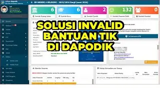 HOW TO OVERCOME INVALID WITH THE UPDATE INFORMATION OF THE ICT TOOL HELP FROM BLOCKGRANT IN DAPOD...