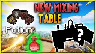 RUST NEW MIXING TABLE - POTIONS (120 MAX HEALTH + ANTI RADS + FARMING & MORE!)