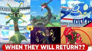 When Rayquaza or Mega Rayquaza Makes it's Return Pokémon Go | Primals Return Raids Prediction