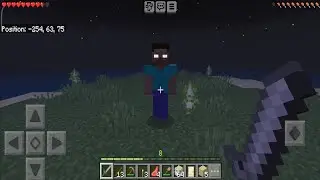 Try To Survive The Night But Herobrine Watching Me ( Episode 3 )
