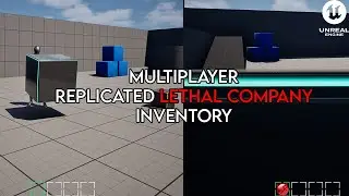 Unreal Engine - Replicated Lethal Company Inventory tutorial