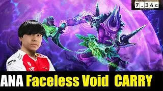 ANA PLAYING Faceless Void  CARRY 7.33E - DOTA 2 HIGHEST MMR MATCH 