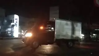 Lalu Lintas Depan Pasar Gombong Ramai lancar