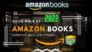 Walking on Amazon Books Amazon bookstore tour walk through the world's best bookstore