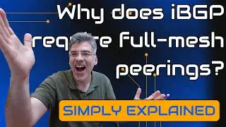 BGP - Why does iBGP require full mesh peering?