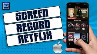 How To Screen Record Netflix On iPhone 2023 [Simple Trick]