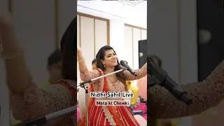 Mata ki chowki by Nidhi Sahil..Contact for bookings on 9811616747