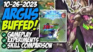 [UPDATE] ARGUS BUFF PART 3 || ADVANCED SERVER UPDATE, PATCH NOTES, SKILLS COMPARISON