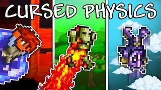 Can I Beat Terraria with CURSED PHYSICS?!