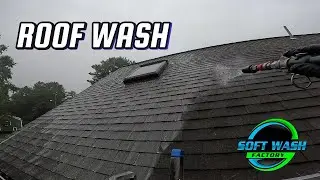 Roof Wash with SWF Pump & SS Adjustable Tip