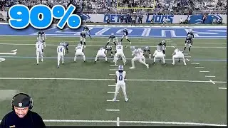 Lions Explosive 2nd-and-7 Run Boosted the Win Probability to 90% vs Cowboys